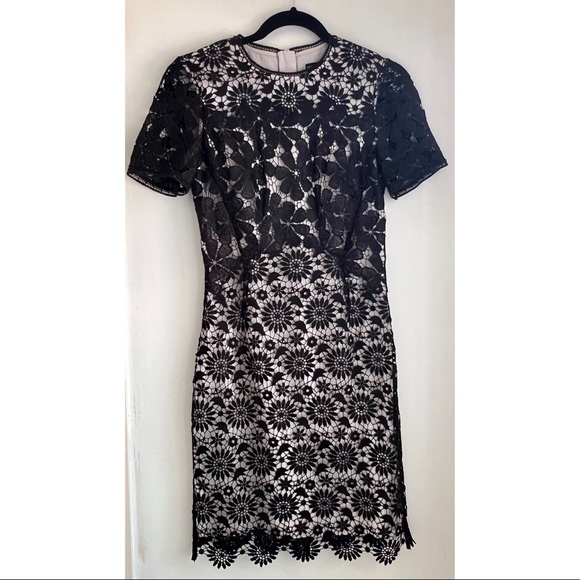 Karen Millen | Dresses | Karen Millen Lace Embroidered Midi Dress | Poshmark